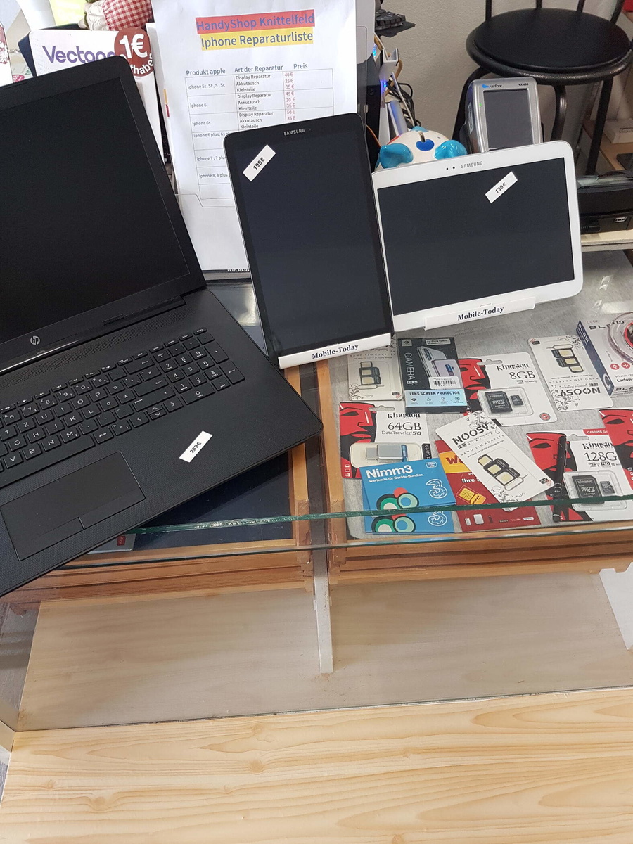 Tablets, Handy und Laptops im Handyshop Knittelfeld